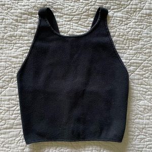 RARE American Apparel Cross back Crop Top